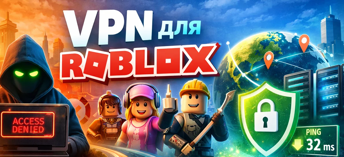 VPN для Роблокса - как обойти блокировки и играть без ограничений